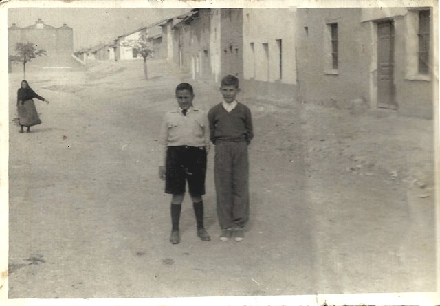 Barrio de el Rollo en Mayorga