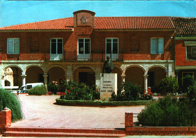 Foto de la plaza de Mayorga 1985