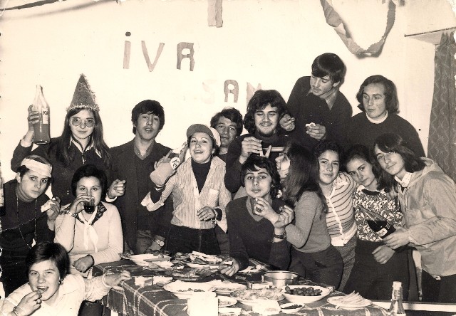 San Blas en Mayorga 1975