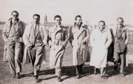 Foto de amigos en Mayorga en 1952