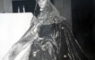 Mercedes Fernández como Virgen María en la corderada de 1971