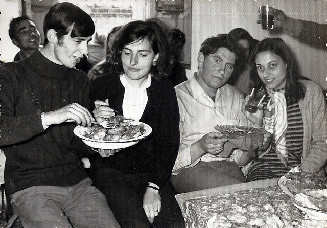 Foto de los quintos de 1970 de Mayorga
