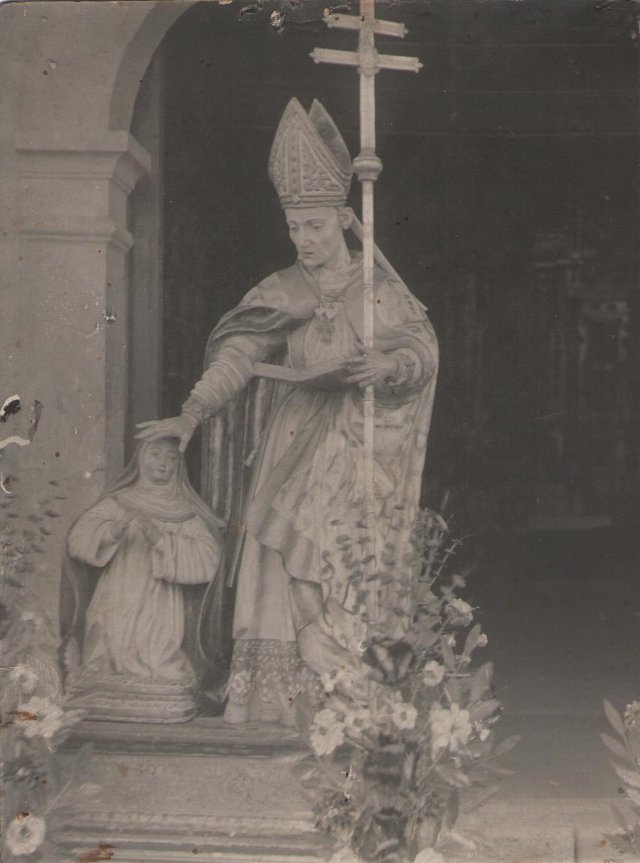 Foto de la imagen de Santo Toribio en 1911
