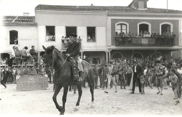 Foto de un festival taurino en Mayorga