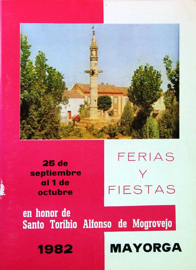 Programa Fiestas Mayorga 1982
