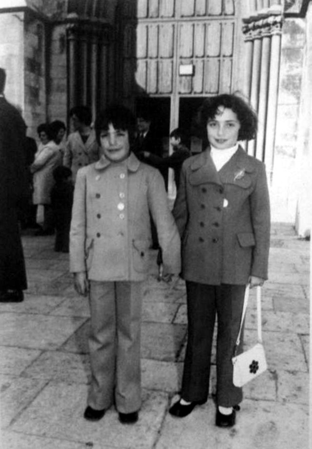 Primas de boda en La Antigua de Valladolid 1976