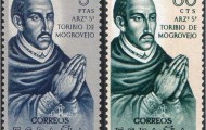 Dos sellos de Santo Toribio Mogrovejo1964