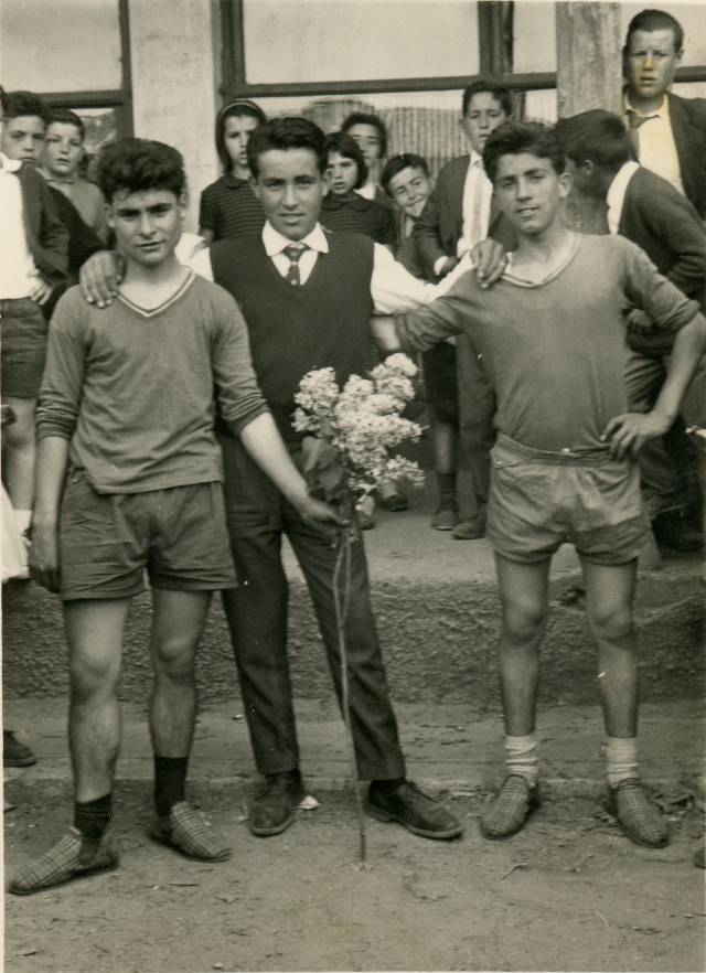 Jose Manuel Trigueros y Angel Trigueros ciclistas Mayorga 1966