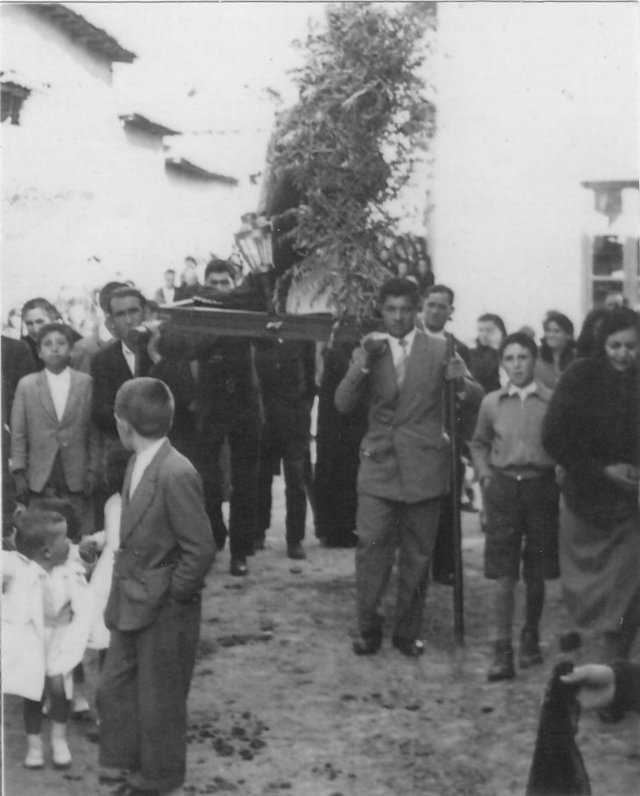 Foto de la Semana Santa Mayorga 1955
