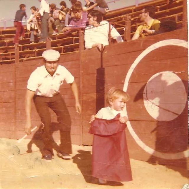 Jose y Jose Ramon plaza de toros Mayorga 1974