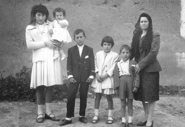 Luci y su familia 1962