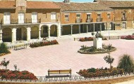 Panoramica plaza españa Mayorga