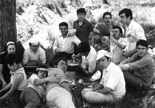 Foto de la Peña el Silencio en la romería del Toro de Mayorga