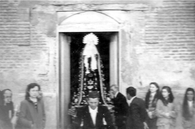 Foto de la procesión de la Dolorosa en Mayorga