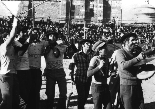 Foto de las fiestas de Mayorga en 1973