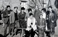 Foto de los quintos de 1968 en Mayorga