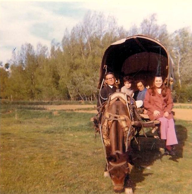 Foto de la familia Rueda Pascual en Mayorga