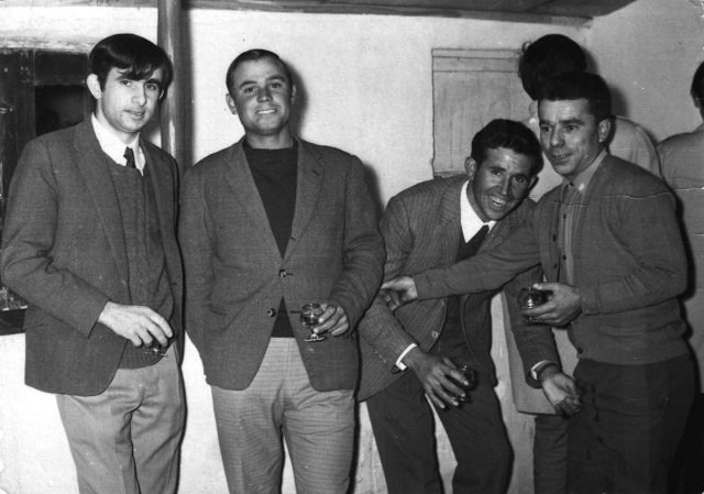 Foto de amigos en Mayorga 1967