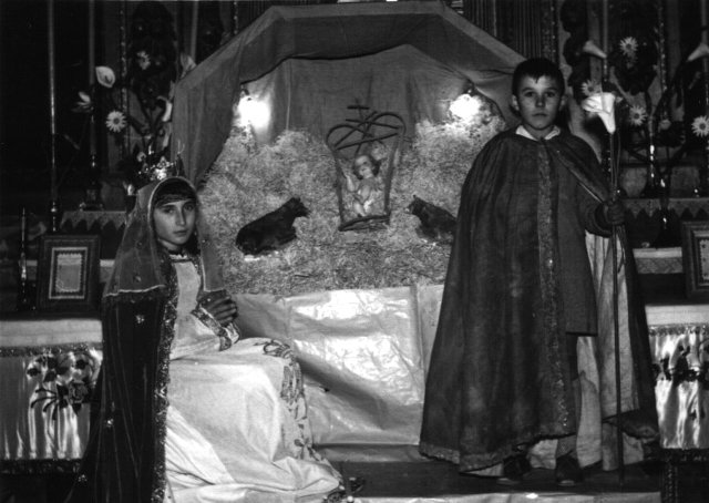Foto del Portal de Belén en Mayorga