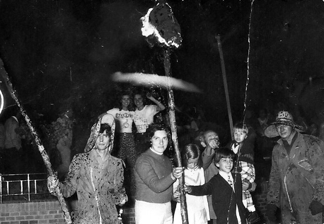 Foto en El Vítor de Mayorga en 1973