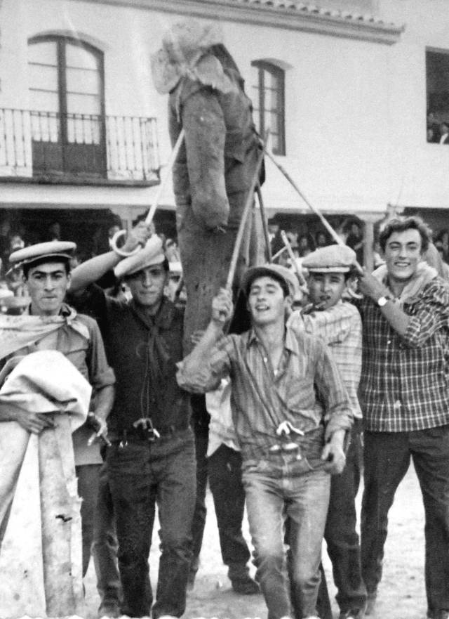 Fiestas Mayorga pelele 1971