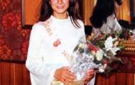 Consuelo Trigueros dama fiestas Mayorga 1974