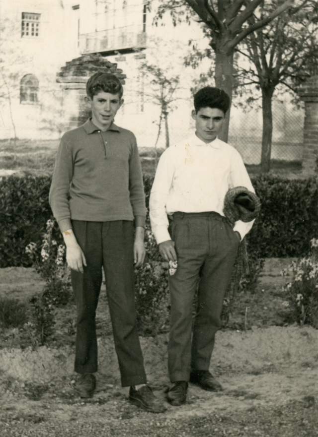 Mariano el Rubio y Jose Manuel Trigueros 1965 Mayorga