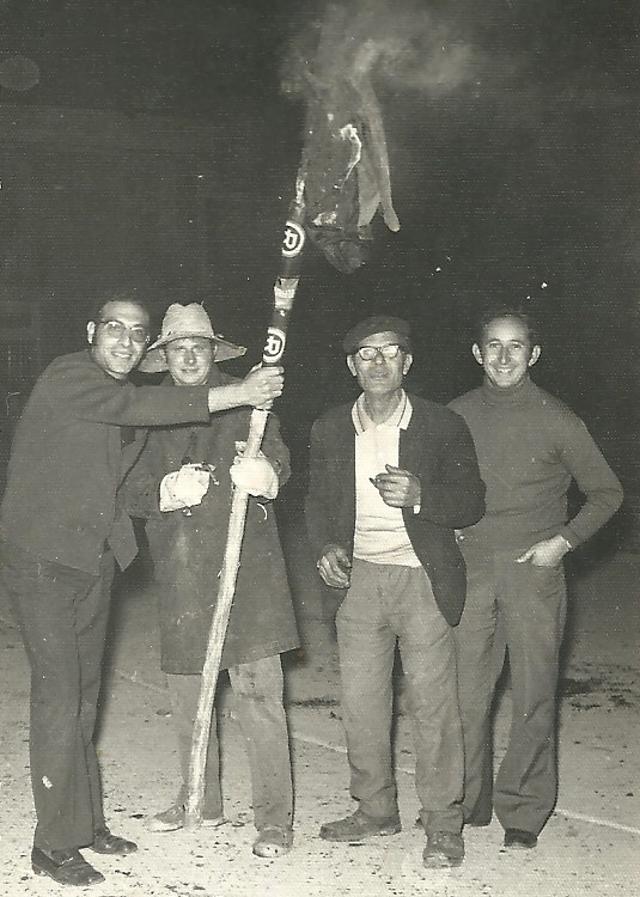 Familia de Manuela Rueda Pascual en el Vitor Mayorga