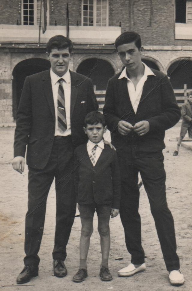 Amigos en las fiestas de Mayorga