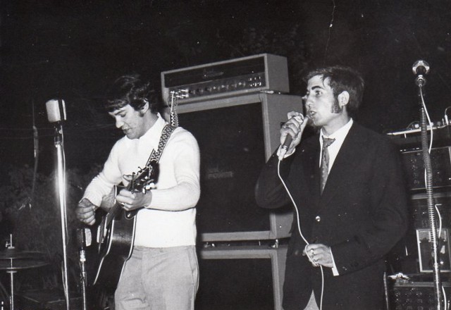 Carlos Maniega acompañando a Julian Camarero