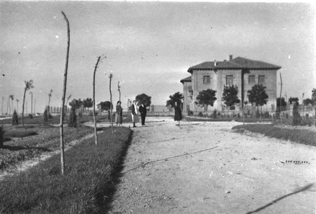 Foto del parque El Mirador de Mayorga en 1949